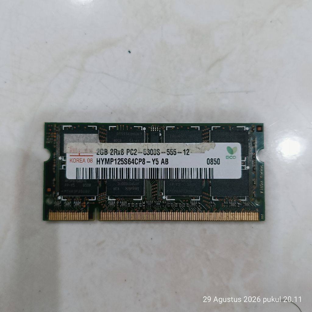 Sodimm 2GB DDR2 Hynix