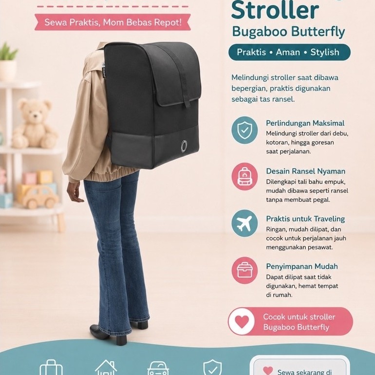 Bugaboo Butterfly Travel Bag Stroller Accessories / Bugaboo Butterfly