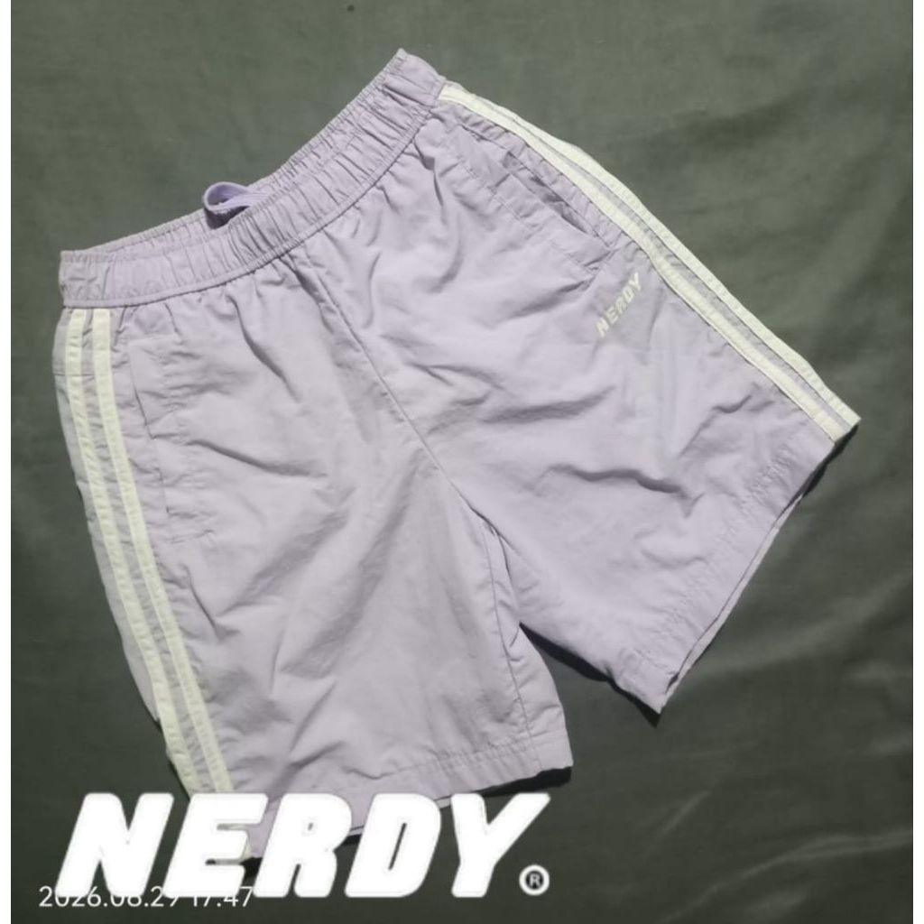 Celana Pendek NERDY NY Woven Half Pants Light Purple second