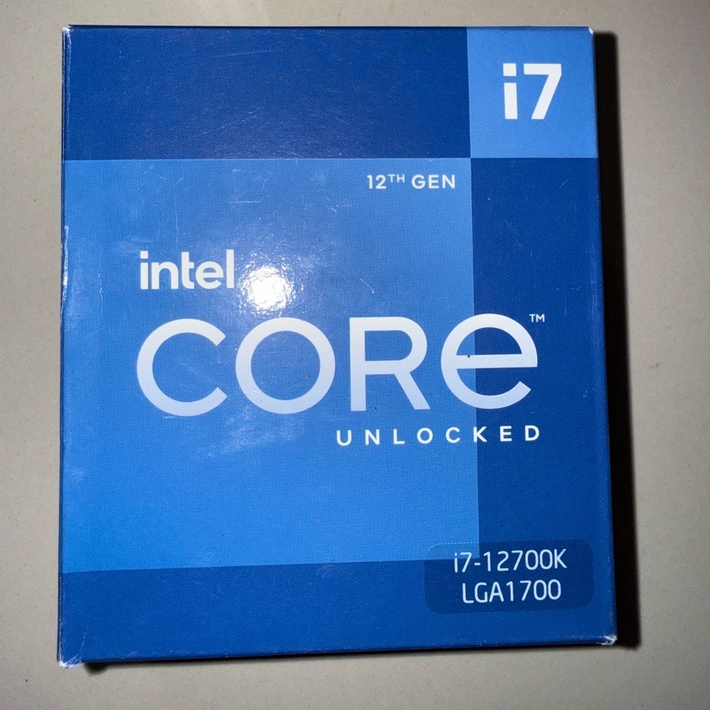 Intel Core i7-12700K Socket LGA1700 - Processor Intel Core i7 12700K Alder Lake LGA1700 - Intel i7 1