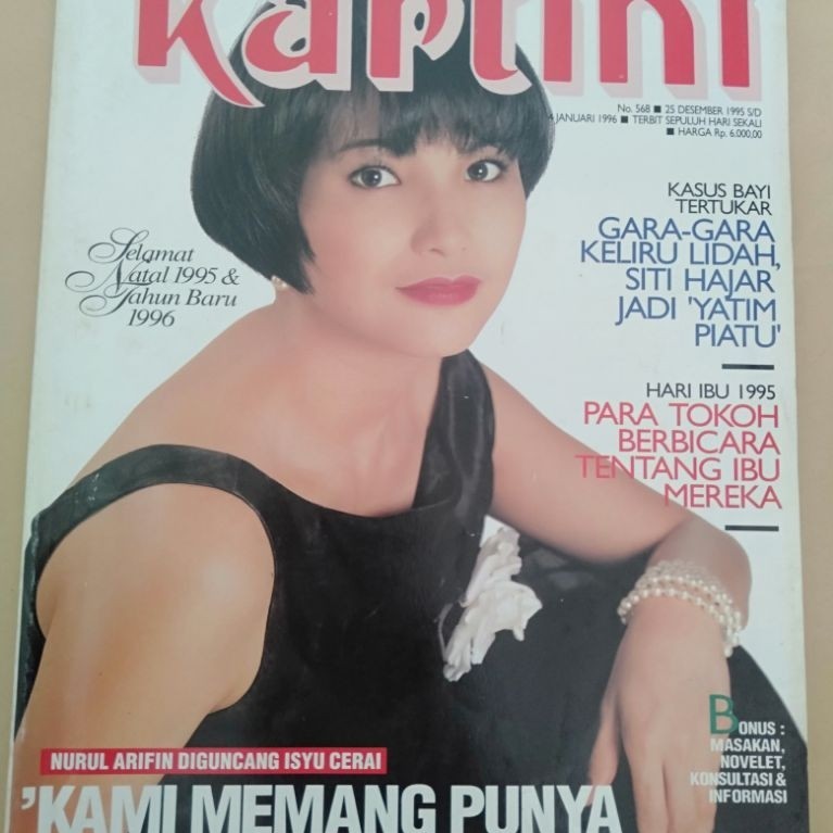Majalah Jadul Kartini Tahun 1995 s/d 1996 No.568