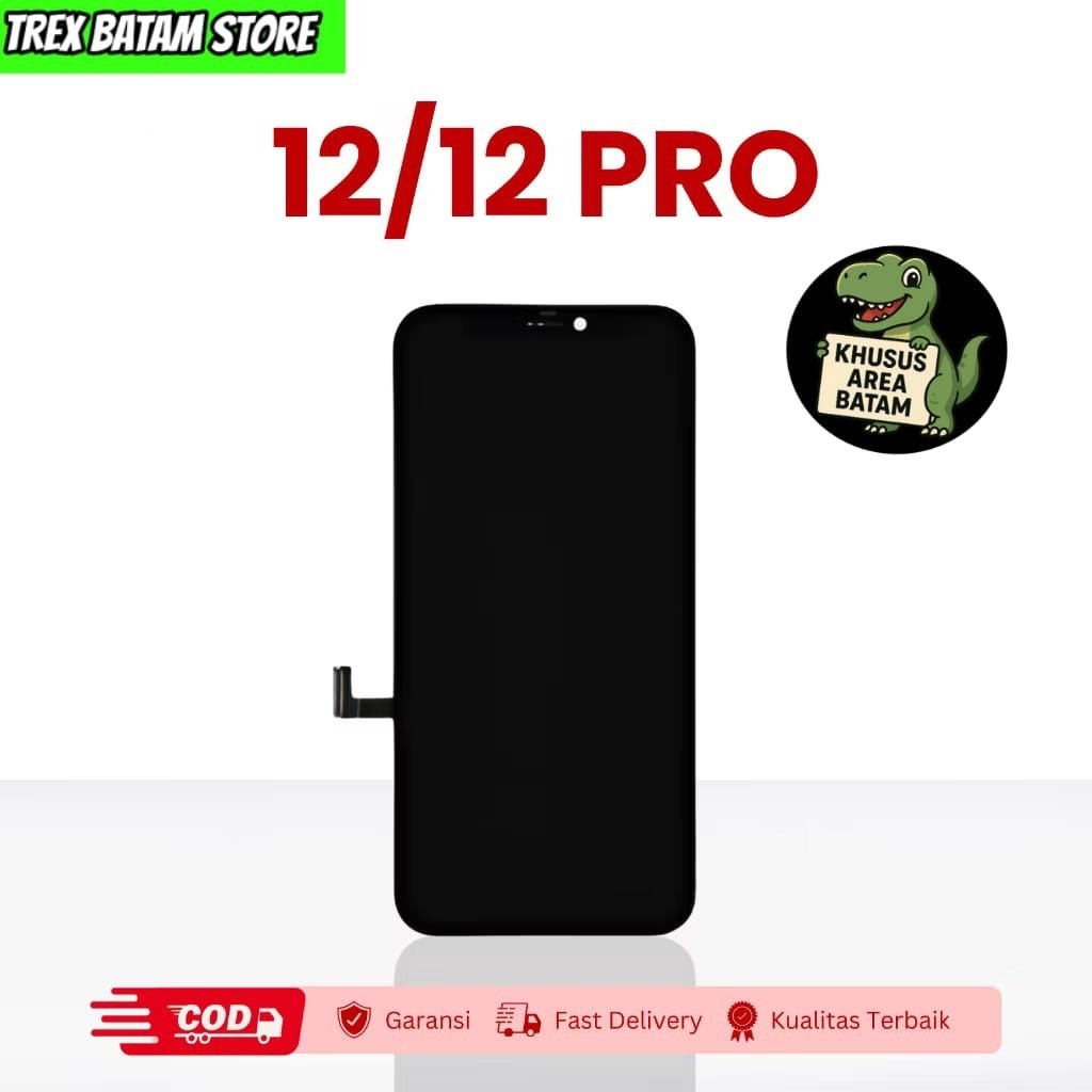 LCD TOUCHSCREEN FULLSET IPHONE 12 / IPHONE 12 PRO  - BATAM