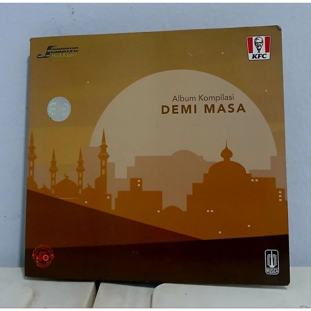 Cd Album Kompilasi DEMI MASA - MUSICA studio.