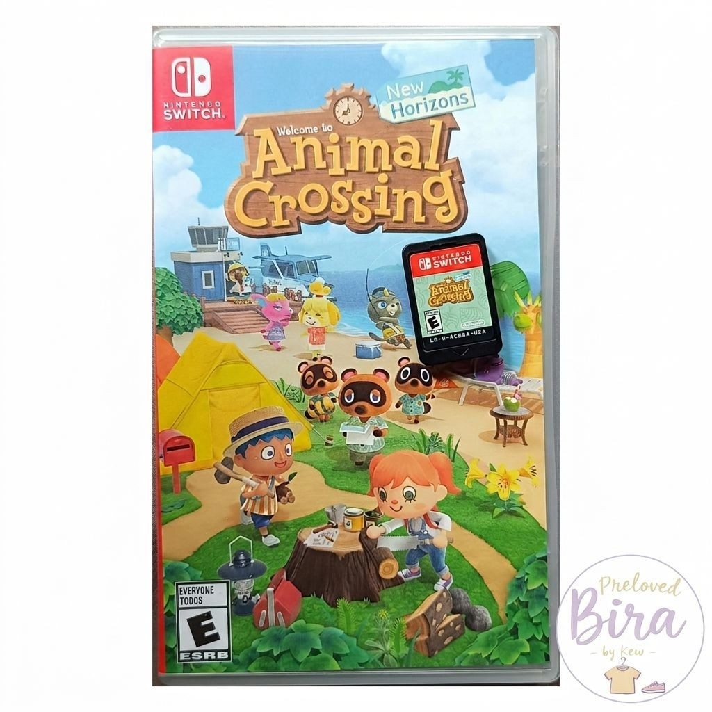 Animal Crossing Game Switch Second Kondisi 95% Bagus Ex Pemakaian Pribadi