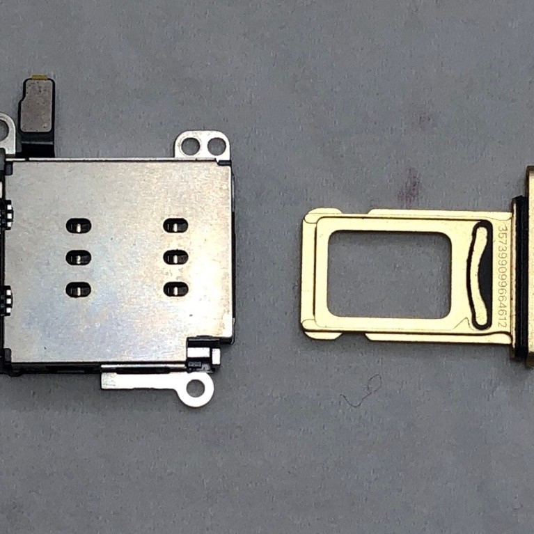 sim tray/slot sim iphone xr dual sim fisik