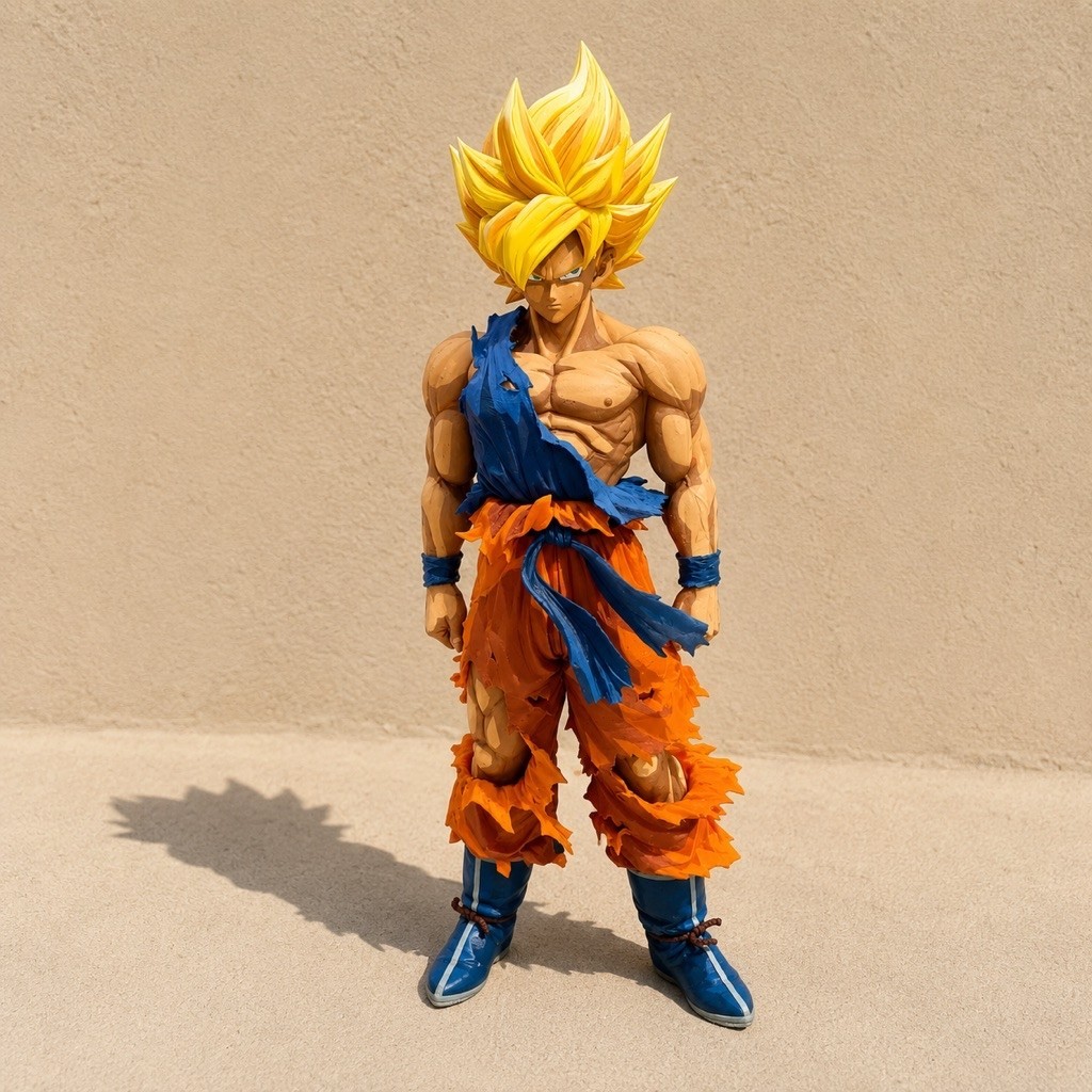 Smsp Son Goku Manga Dimension 34cm dragonball