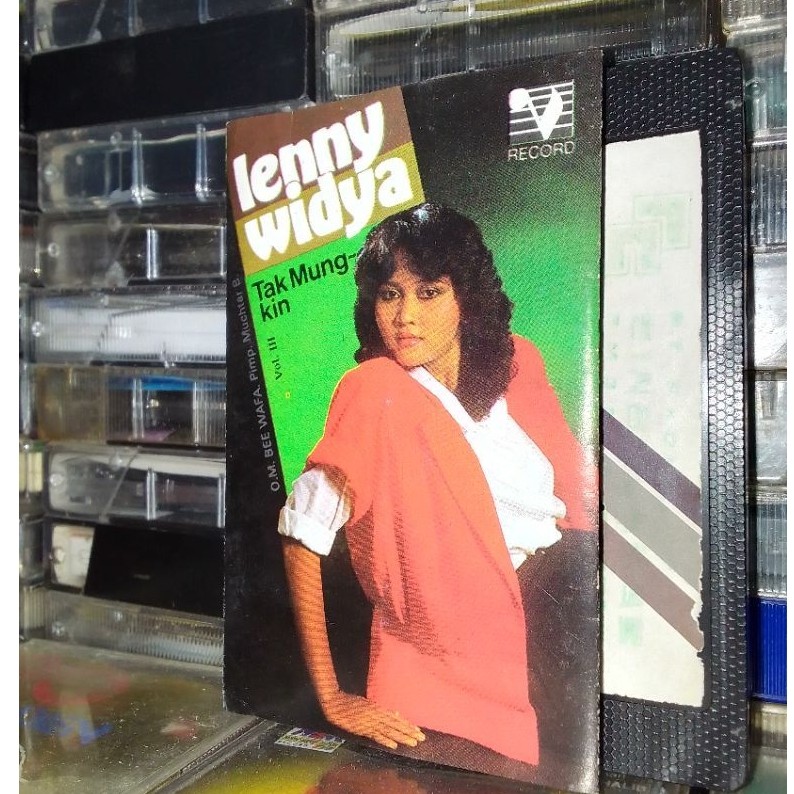 Kaset LP Lenny Widya Tak Mung Kin Vol. III Record album lagu lama
