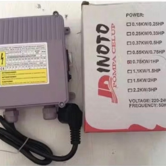 control box inoto 0,75 hp