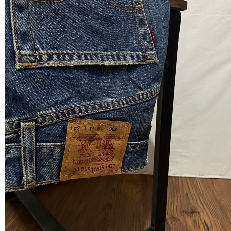 VTG 90's LEVIS 506 DARKBLUE JEANS