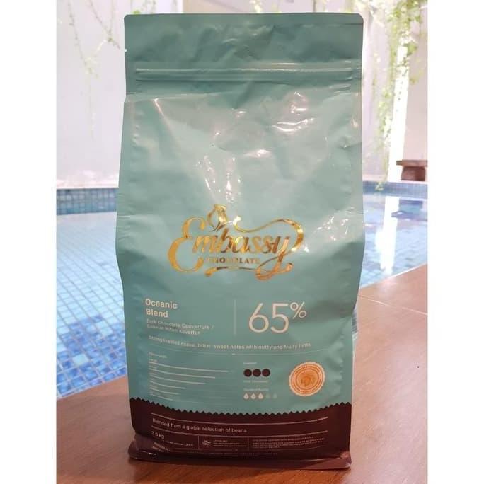 Po - Embassy Couverture Dark Oceanic 65% 2,5 Kg - Tulip Couverture 65%