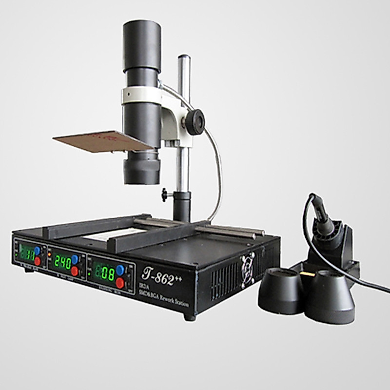INFRARED REWORK STATION T862++ IRDA INFRARED REWORK,T-862++ IRDA MICRO BGA INFRARED REWORK STATION