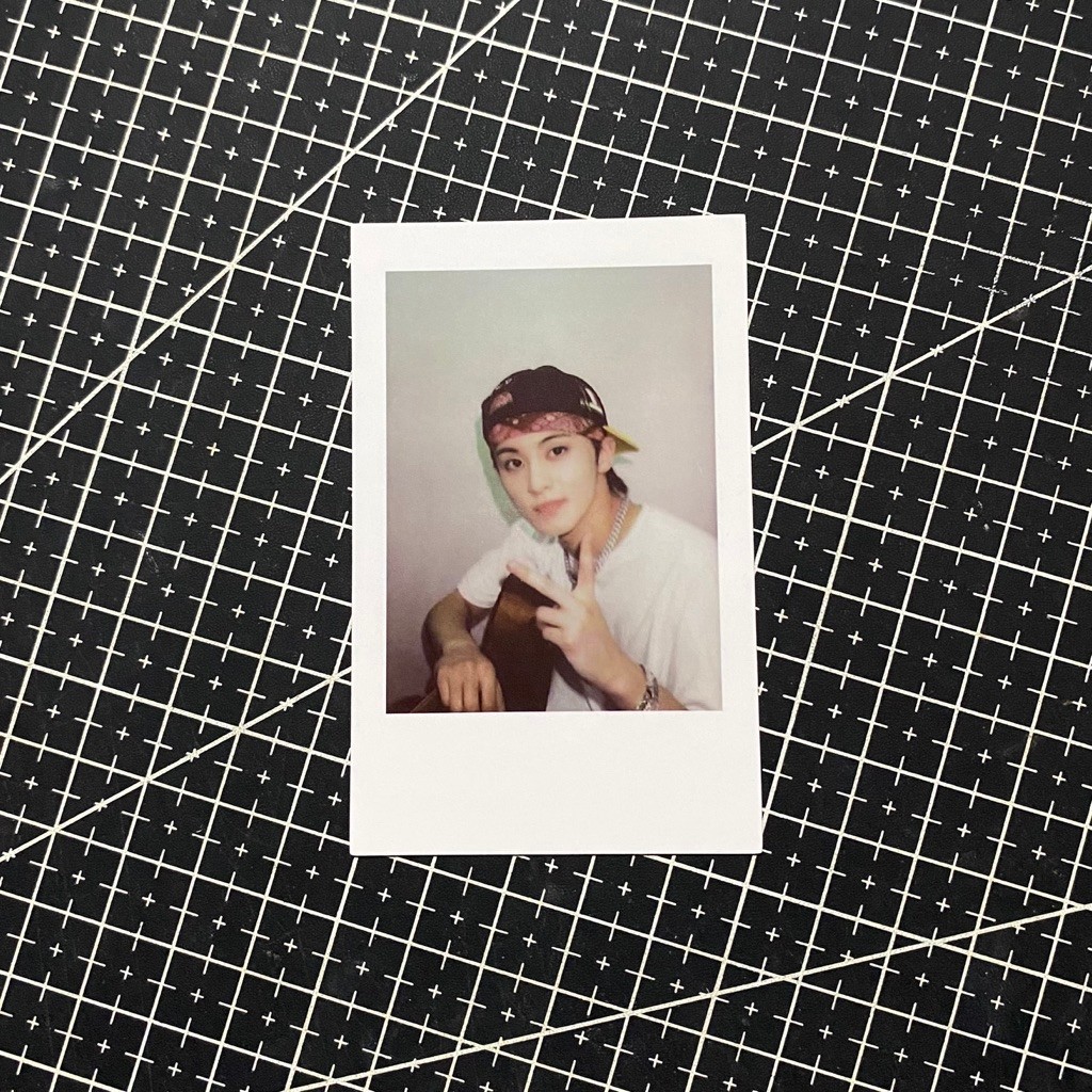 PHOTOCARD POLAROID OFFICIAL NCT 127 MARK LEE 6TH ALBUM WALK PEACE GUITAR