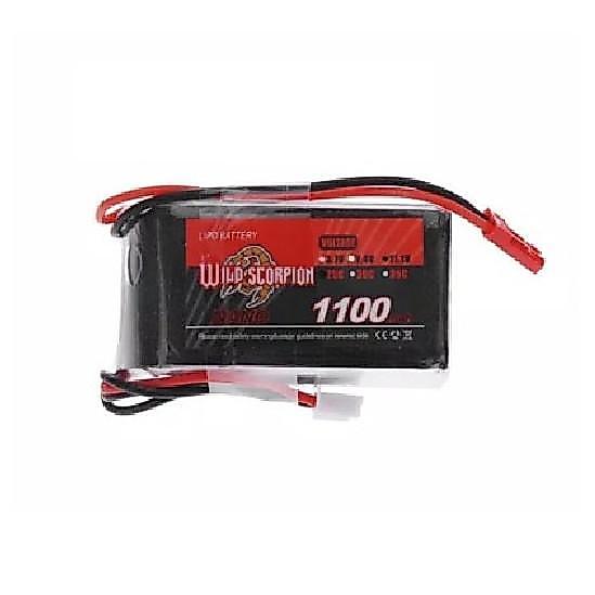 Battery Baterai Wild Scorpion Nano 1100Mah 2S 25C