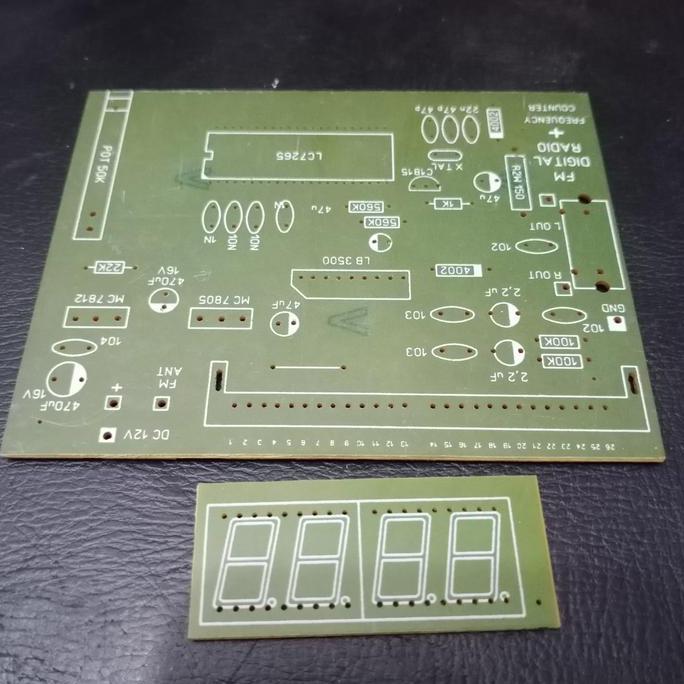 PCB TUNER FAE FAE347 FREQUENCY COUNTER RADIO FM STX79