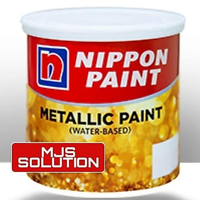 Mjs Solution Cat Warna Emas Metalic Paint Water Base Gold Nippon Paint Sparkle Berbahan Dasar Air Ca
