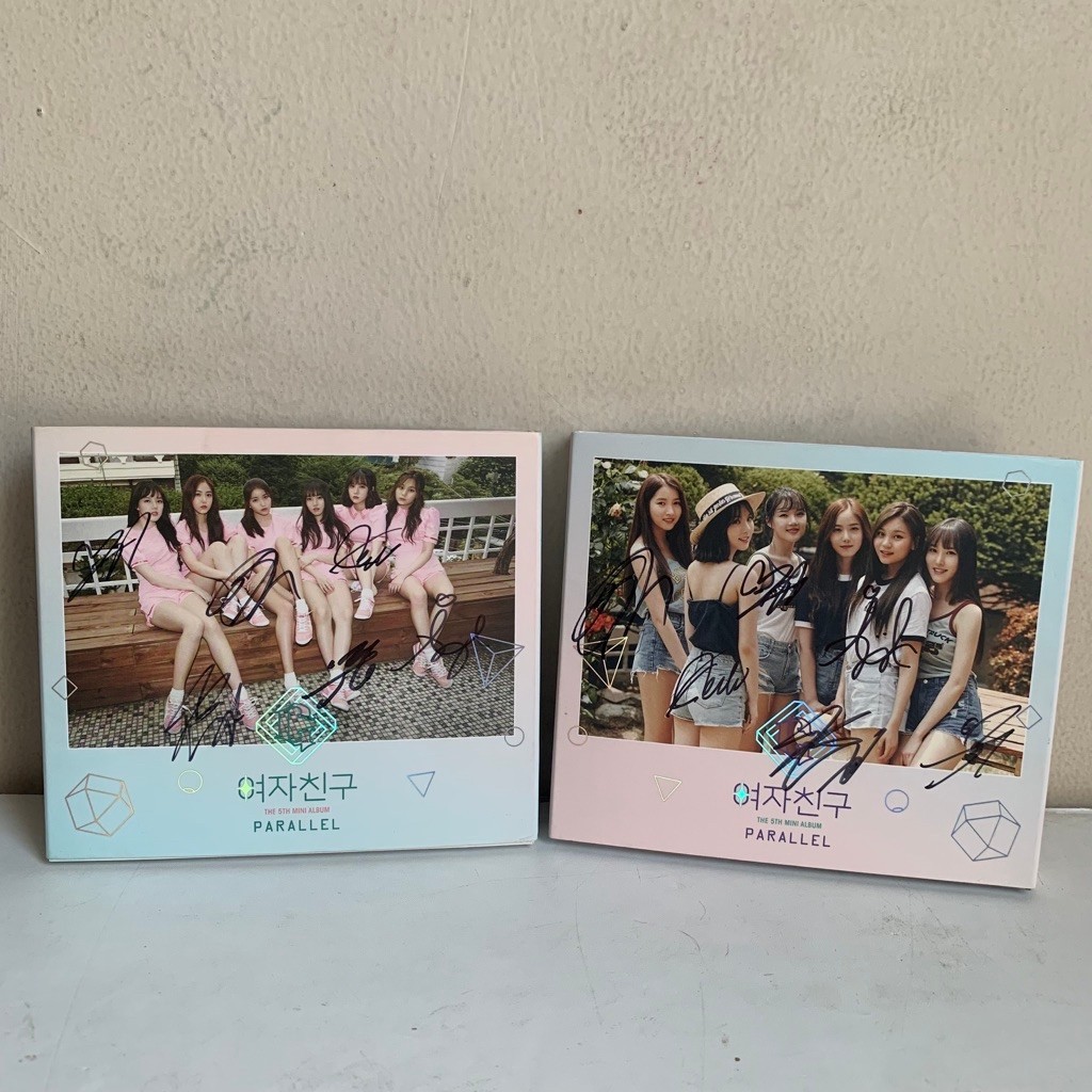 (UNSEALED) Official Parallel album GFRIEND SIGNED (FULLSET)
