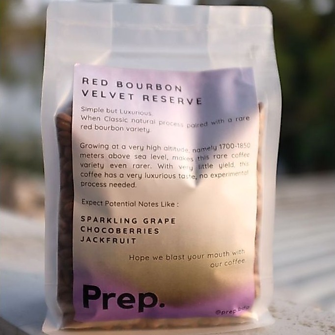Prep. Exotic Filter Beans Series / Red Bourbon Velvet Reserve