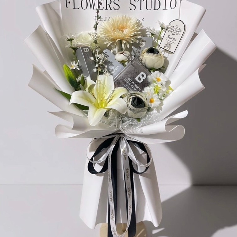 Snack bouquet / chocolate bouquet / buket skincare / skincare bouquet / buket BTS / BTS Bouquet / sn