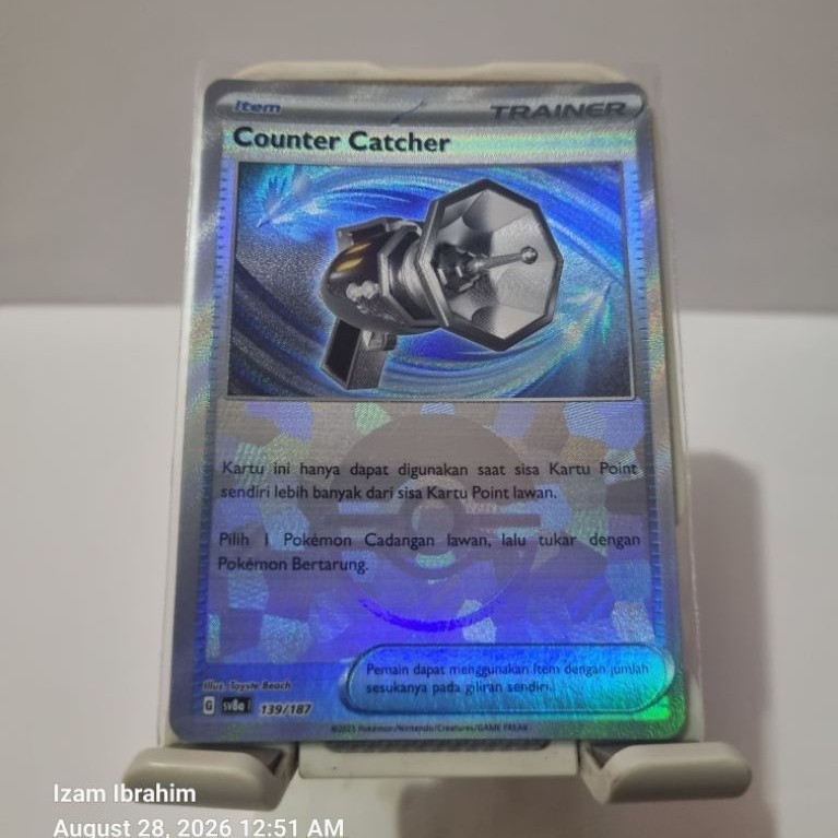 Counter Catcher Pokeball Festival Terastal ex SV8A 139/187