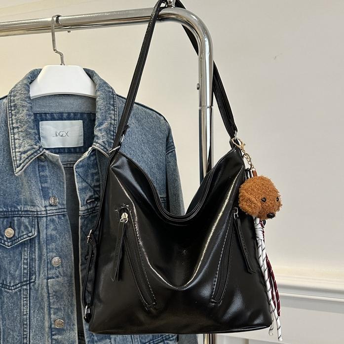 Official Rosellastudio Ready Tote Bag Shoulder Bag Kulit Putas Selempang Wanita Travel Bag  Vintage 