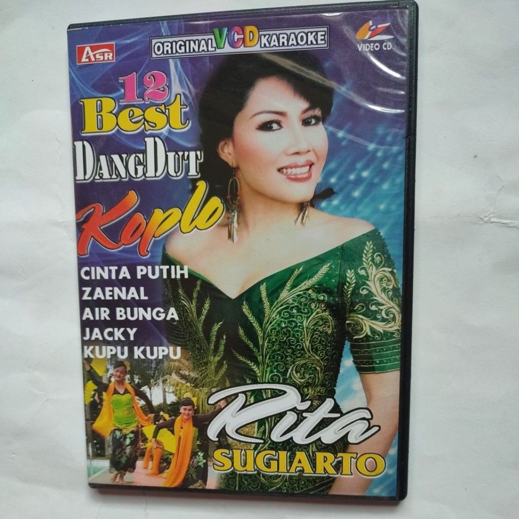 VCD KARAOKE 12 BEST DANGDUT KOPLO RITA SUGIARTO