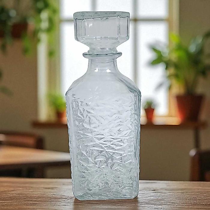 Whisky Decanter Glass Bottle Liquor Scotch Luxury 950ml