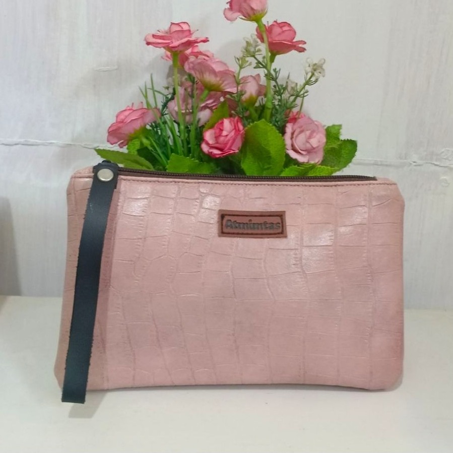 clutch croco/clutch wanita croco