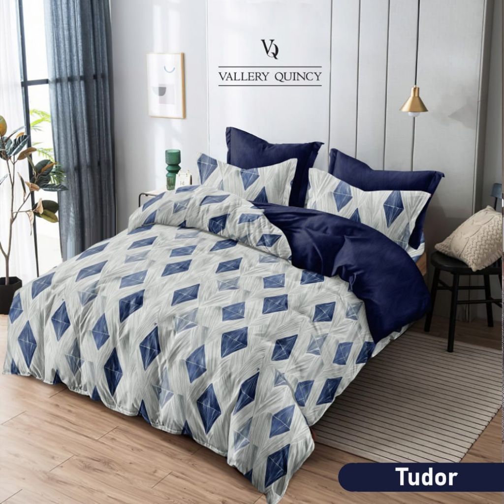 VALLERY QUINCY BEDCOVER SET 180X200 TINGGI 30 / BEDCOVER VALLERY QUINCY 180