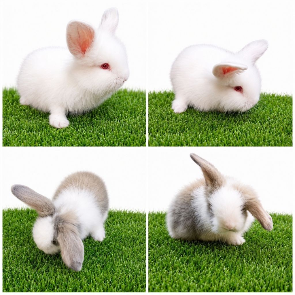 Kelinci Rabbit Bunny Anggora Fuzzy Lop Hidup
