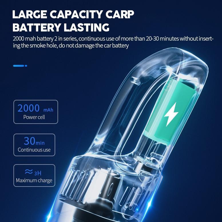 5 Dalam 1 Tip Wireless Vacuum Car -High Power Cleaner Usb Rechargeable Portable Penghisap Debu Debu 