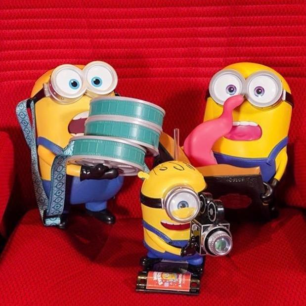 XXI Cafe Spiderman Popcorn Bucket Minions & Monsters Toy Story 5 Woody Buzz Jessie Cup Luma Spongebo
