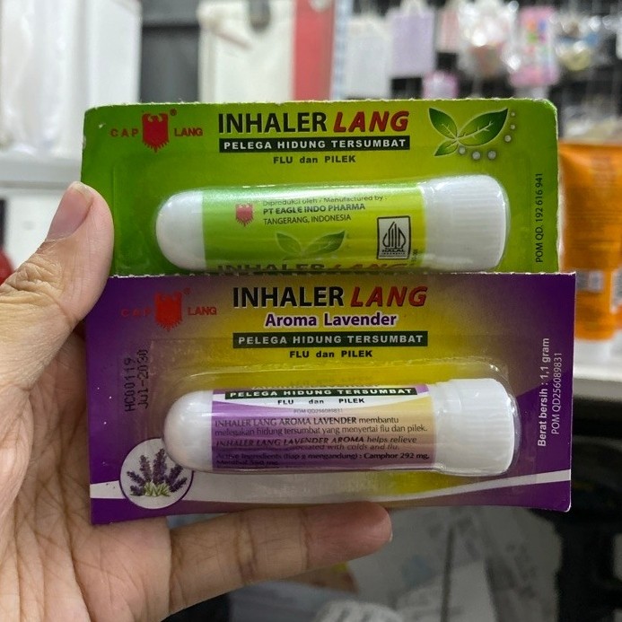 CAP LANG - Inhaler Lang | inhaler lavender