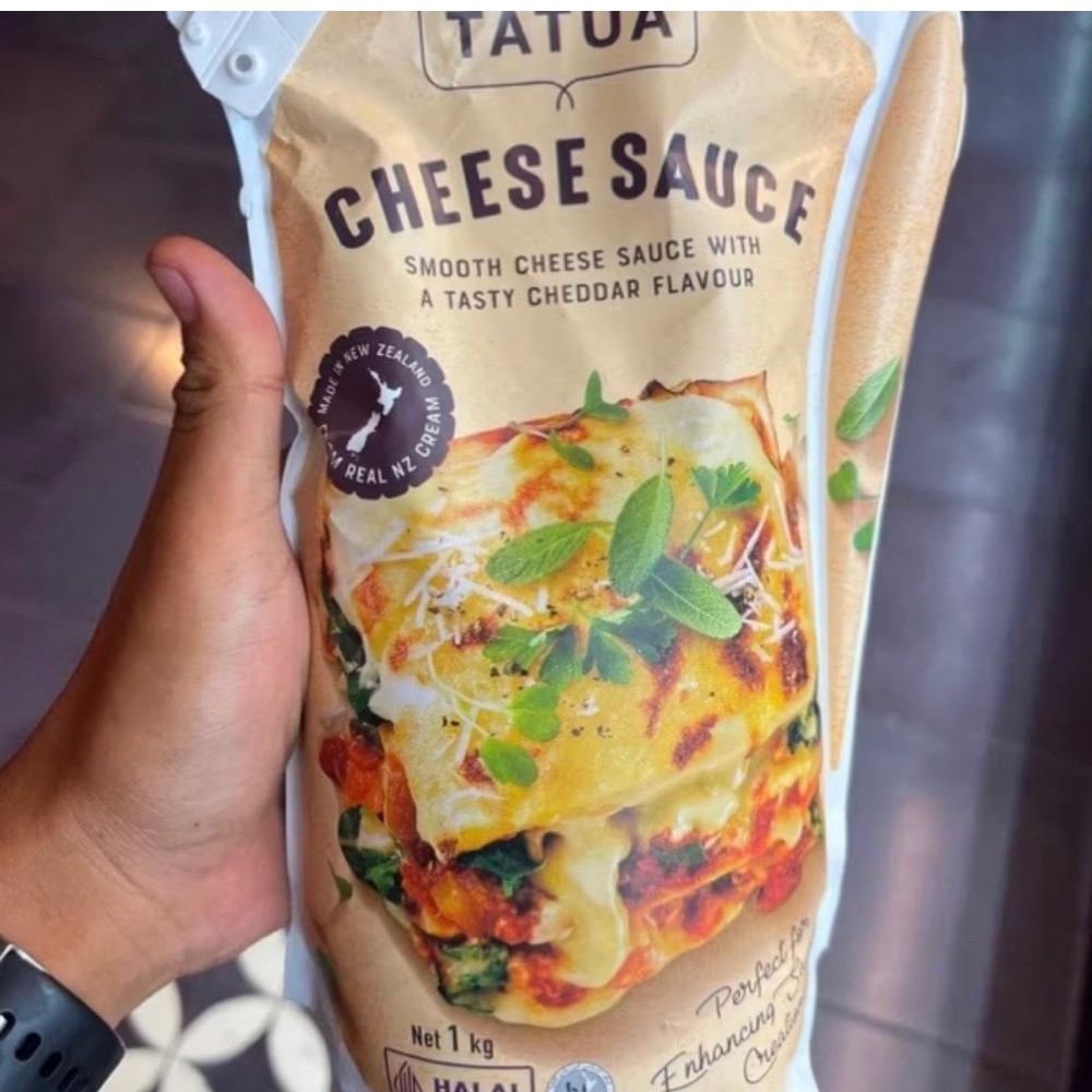 Tatua Cheese Sauce | Tatua Saus Keju 1 Kg