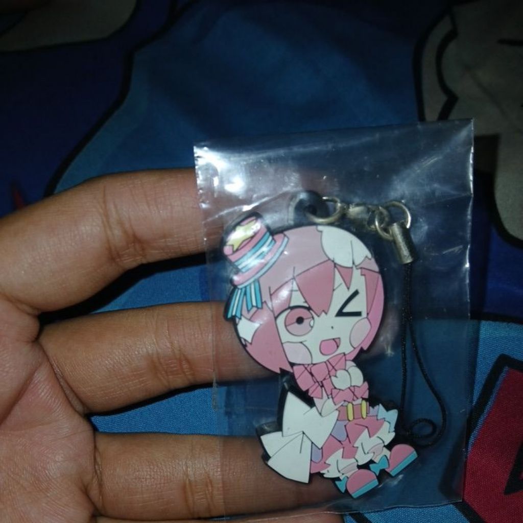 CFM Project Sekai Magical Mirai 2019 Meiko Keychain Rubber Official Anime Merchandise