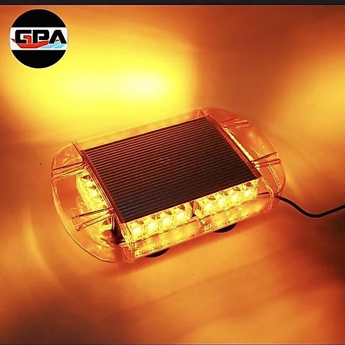 Promo Led Strobo Rotator Mini Magnet Federal Signal 6 X 4 Mata