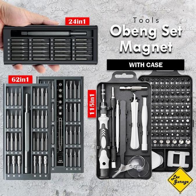 Obeng Set Magnet Reparasi HP Laptop Model Mijia Wiha