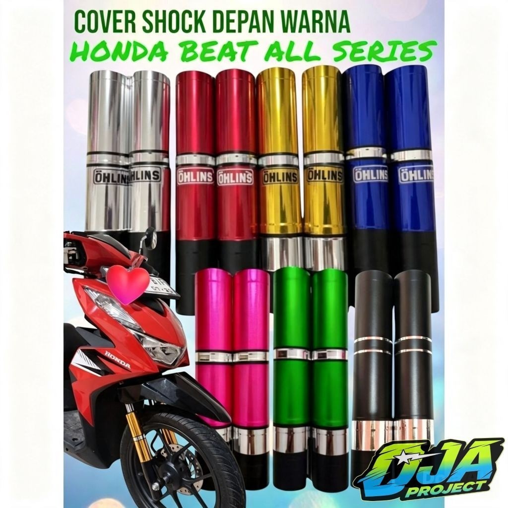 COVER SHOCK DEPAN HONDA VARIO - BEAT CBS CBS ISS SPORTY POP DELUXE- BEAT STREET - GENIO ALL SERIES