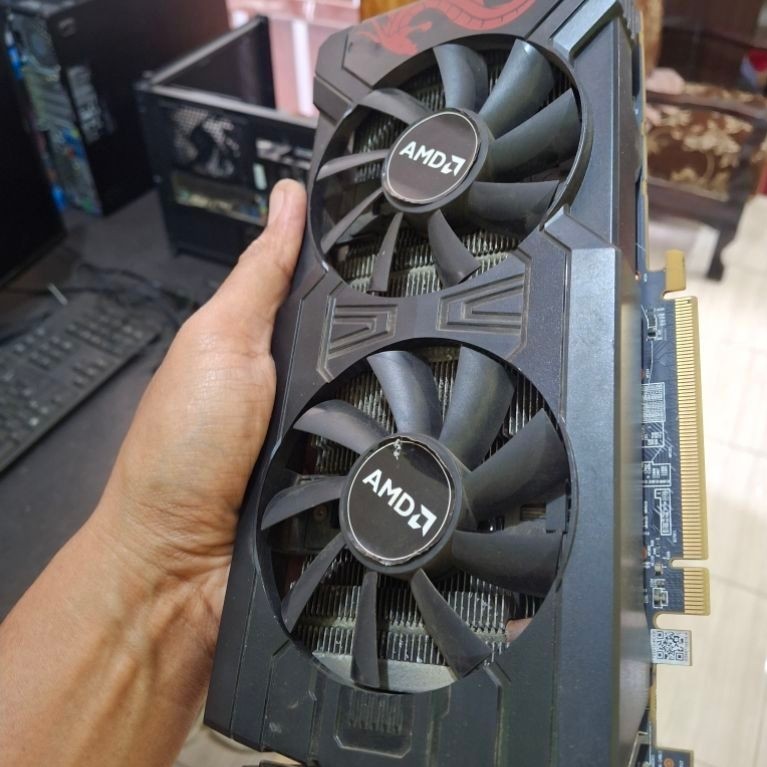VGA RX 570 8Gb  power color dvi only