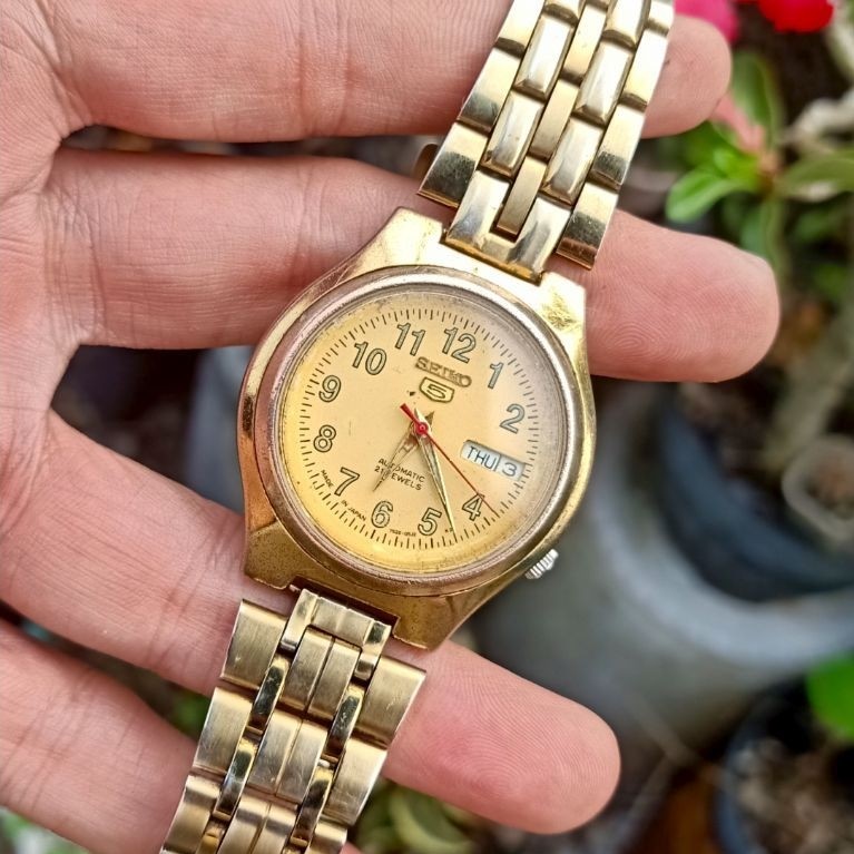 Jam Tangan Pria Seiko Military Matic Original