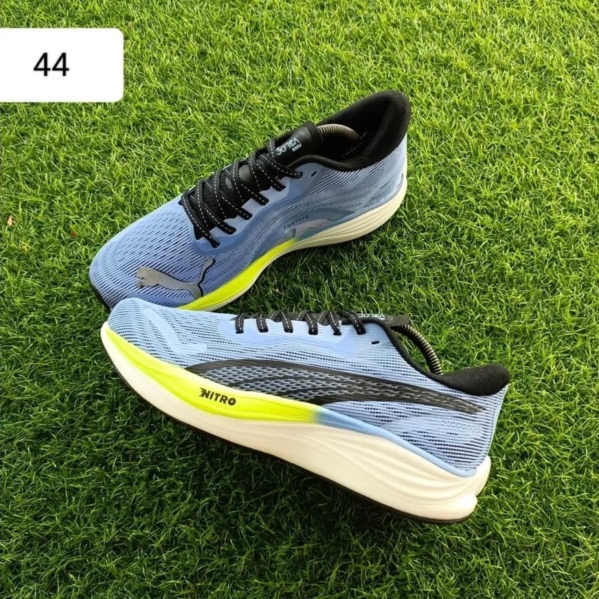sepatu sneakers velocity nitro blue