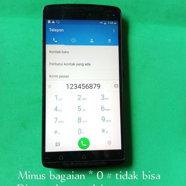 Lcd fulset Lenovo k4 note A7010a48 Copotan Minus sesuai foto varian cocok buat tes mesin