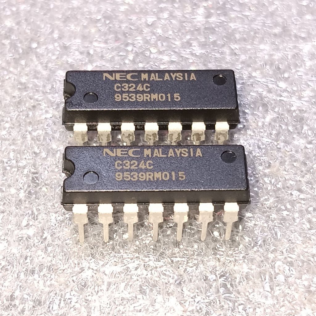 IC uPC324C Quad Op-Amp Bipolar Input Original NEC
