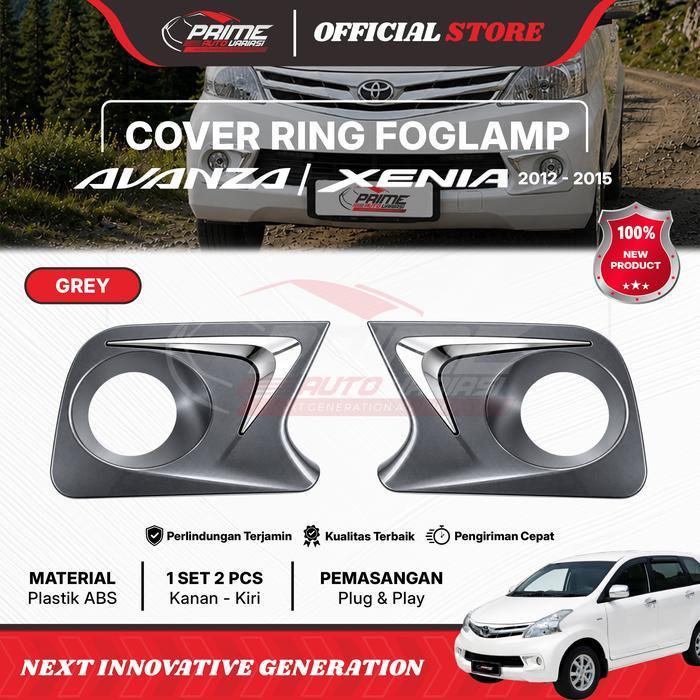 Ring Foglamp Cover Foglamp All New Avanza Xenia 2011 - 2014 - Grey Original Dan Terpercaya