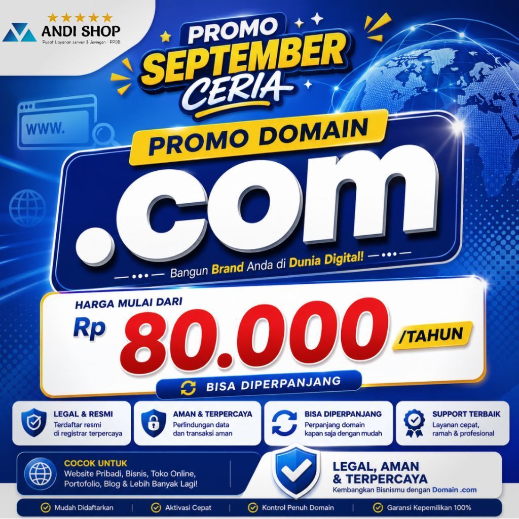 Domain Legal Murah TLD