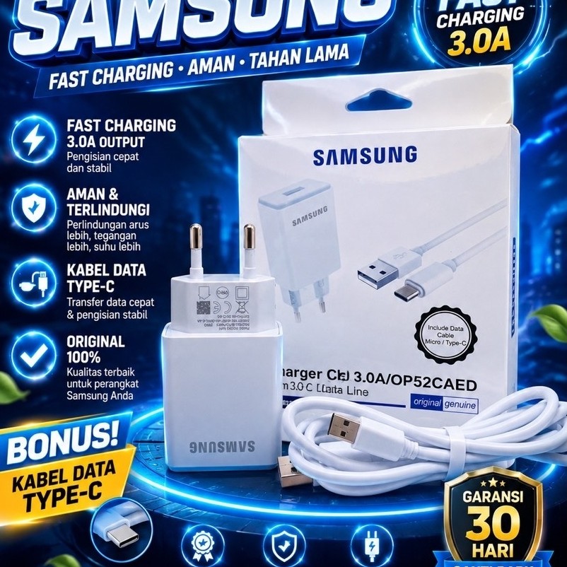 CHARGER CASAN SAMSUNG A03 A03 CORE ORI