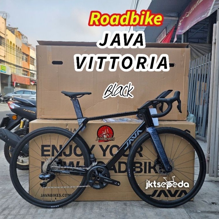 Sepeda Balap ROADBIKE JAVA VITTORIA EGS 12Speed