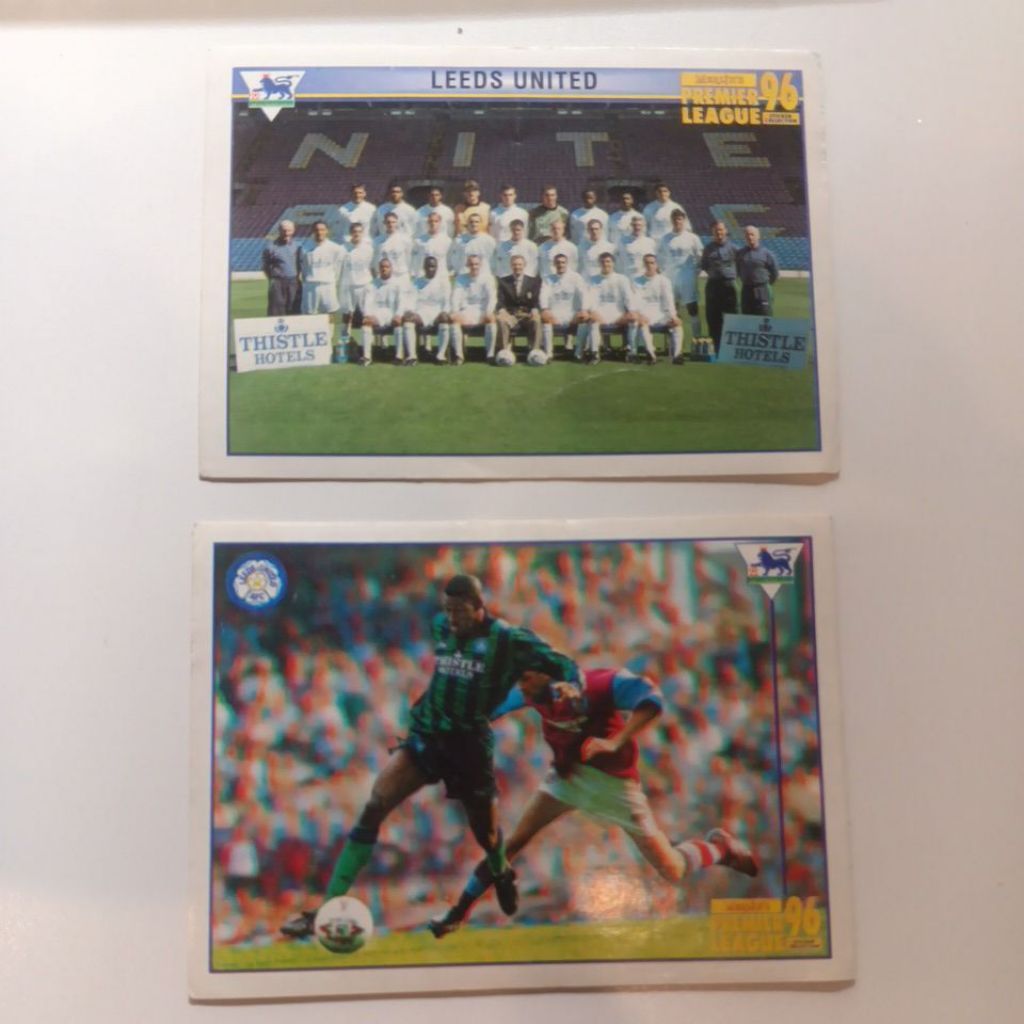 Stiker Bola Merlin EPL 1996 Leeds