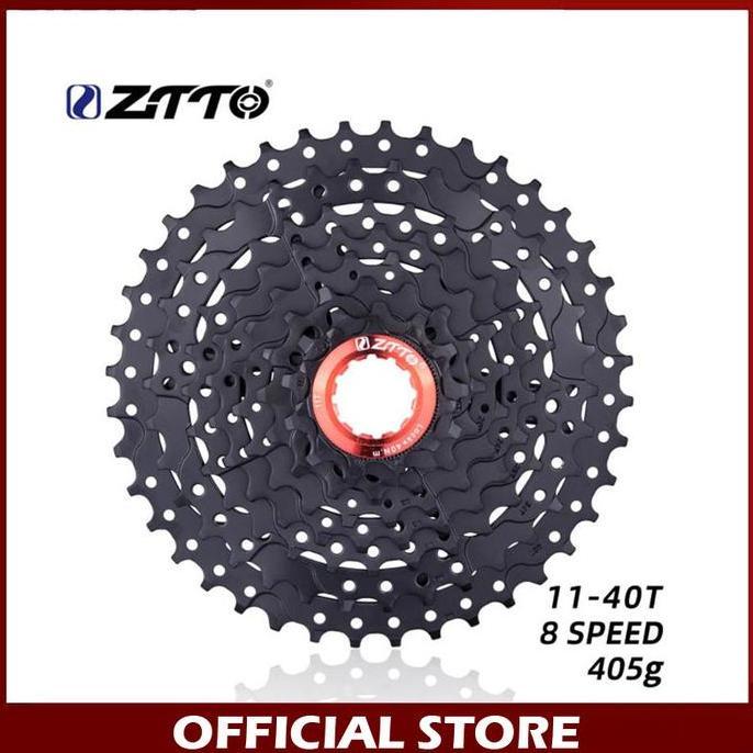ZTTO Sprocket 8 Speed 11 - 40T Gear Sepeda Hitam