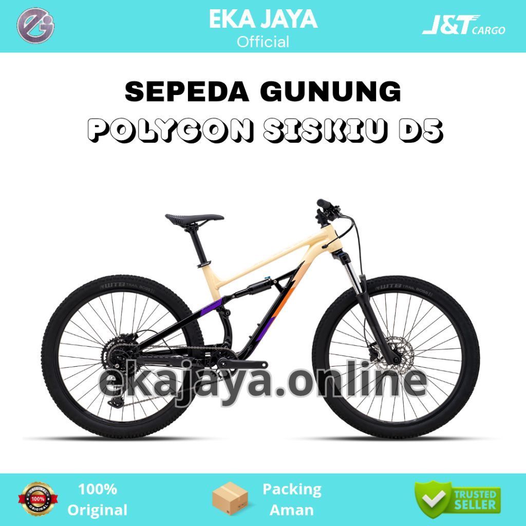 Sepeda Gunung MTB Ukuran 27.5 POLYGON SISKIU D5 TERBARU