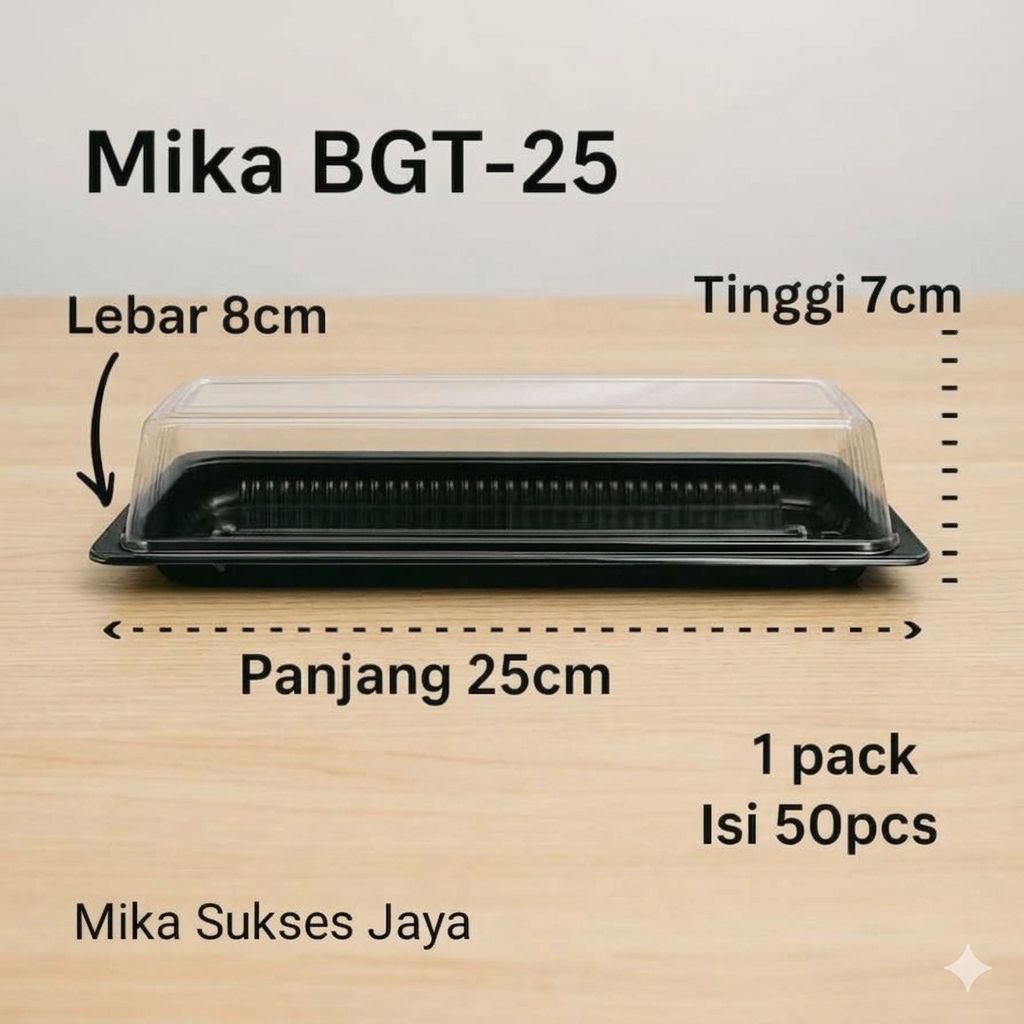 [ 10 pcs ] Mika Bolu Gulung 25CM / BGT 25 / Mika Bolu Gulung Panjang